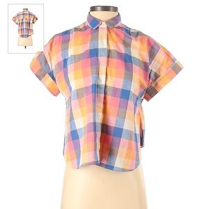 madewell checkered shirt